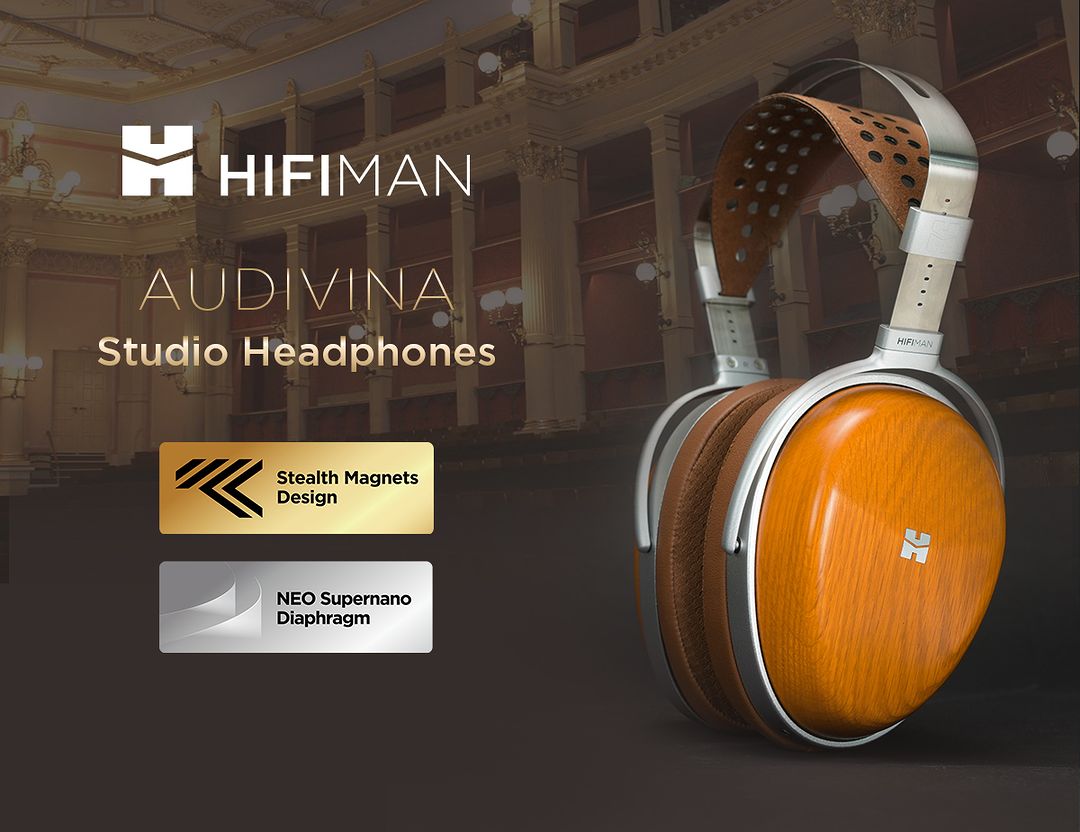 Announcement HiFiMAN AUDIVINA Closed Back Planar Headphones