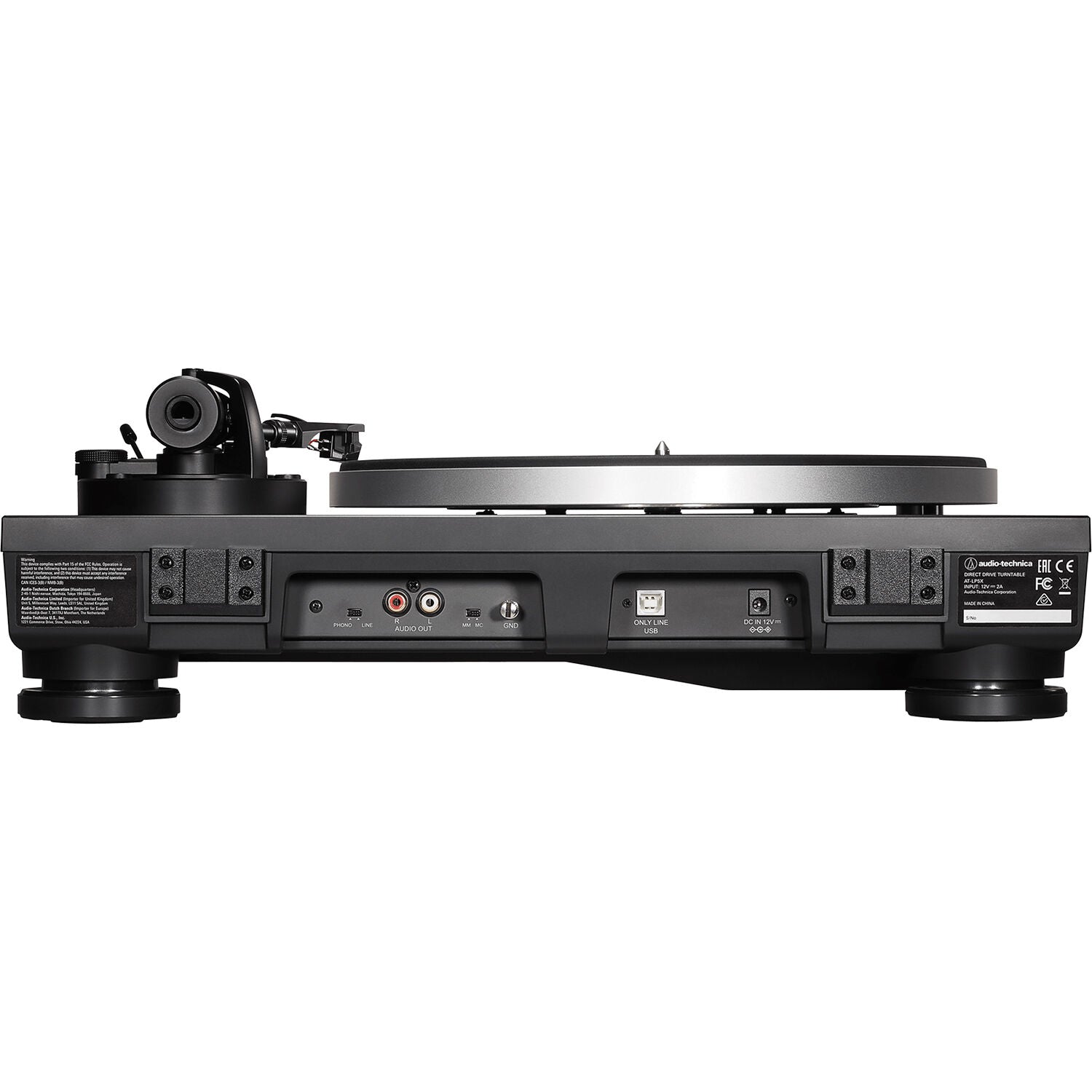 Audio-Technica AT-LP5X Fully Manual Stereo Turntable