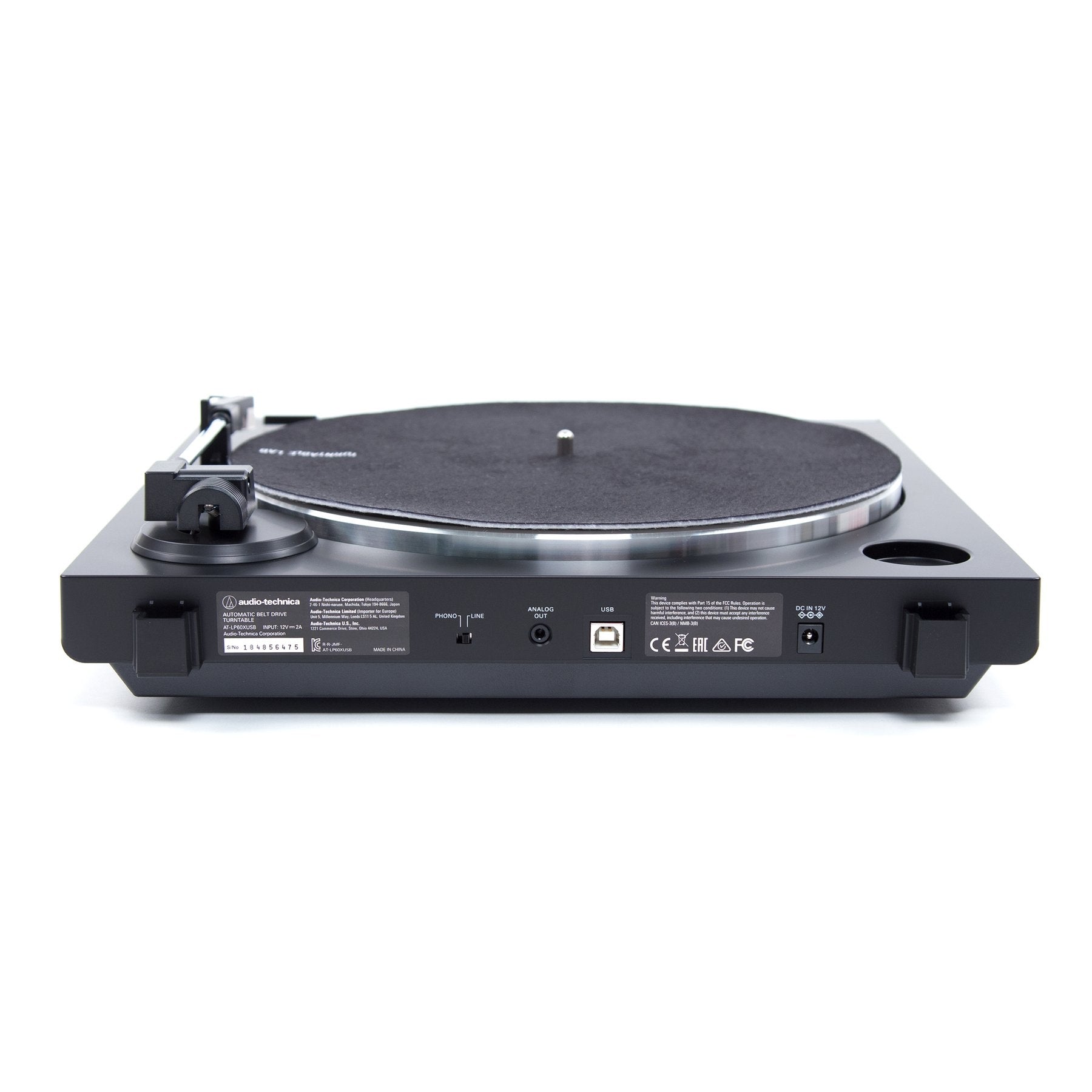 Audio-Technica AT-LP60XUSB Fully Automatic Stereo Turntable