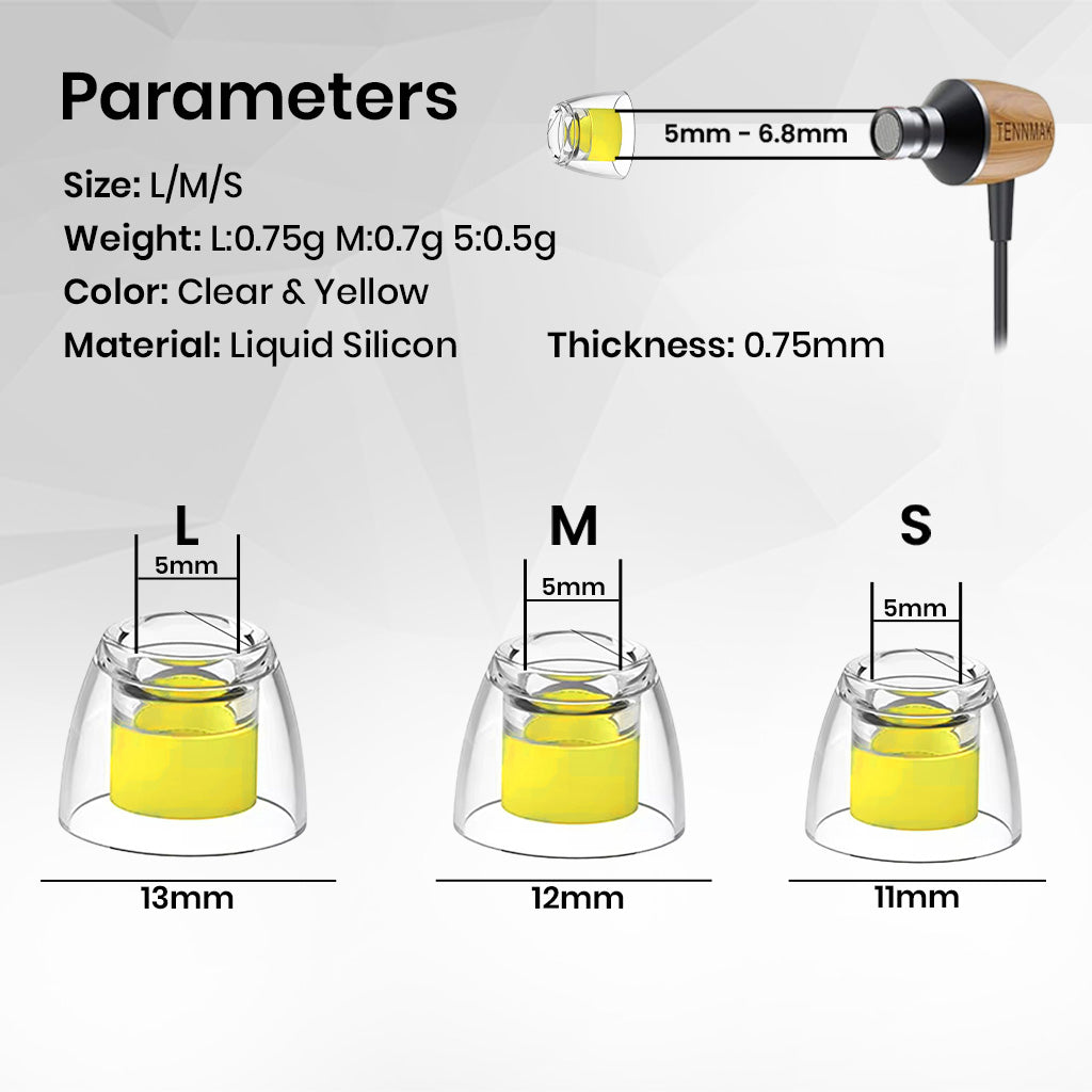 AUDIOCULAR LATEX Eartips for IEMs