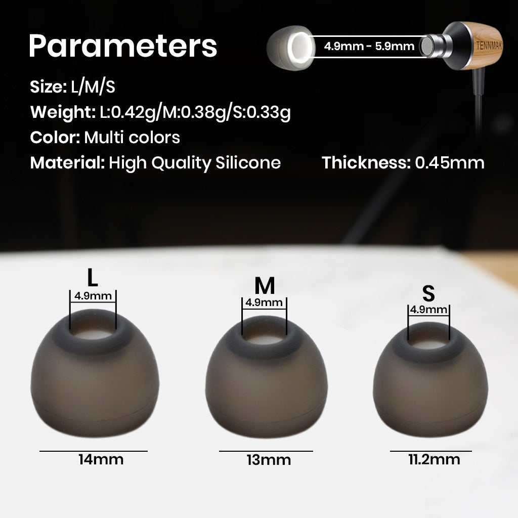 AUDIOCULAR SiliCore Eartips for IEMs