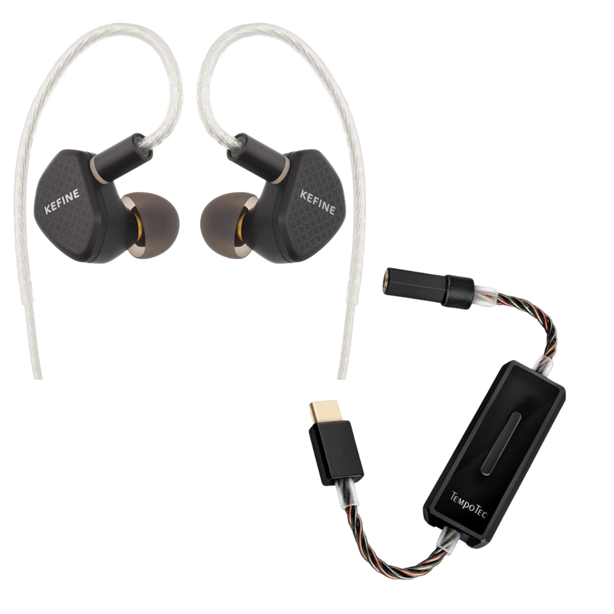 KEFINE Klean IEM & TempoTec Sonata E35 Portable USB AMP-DAC