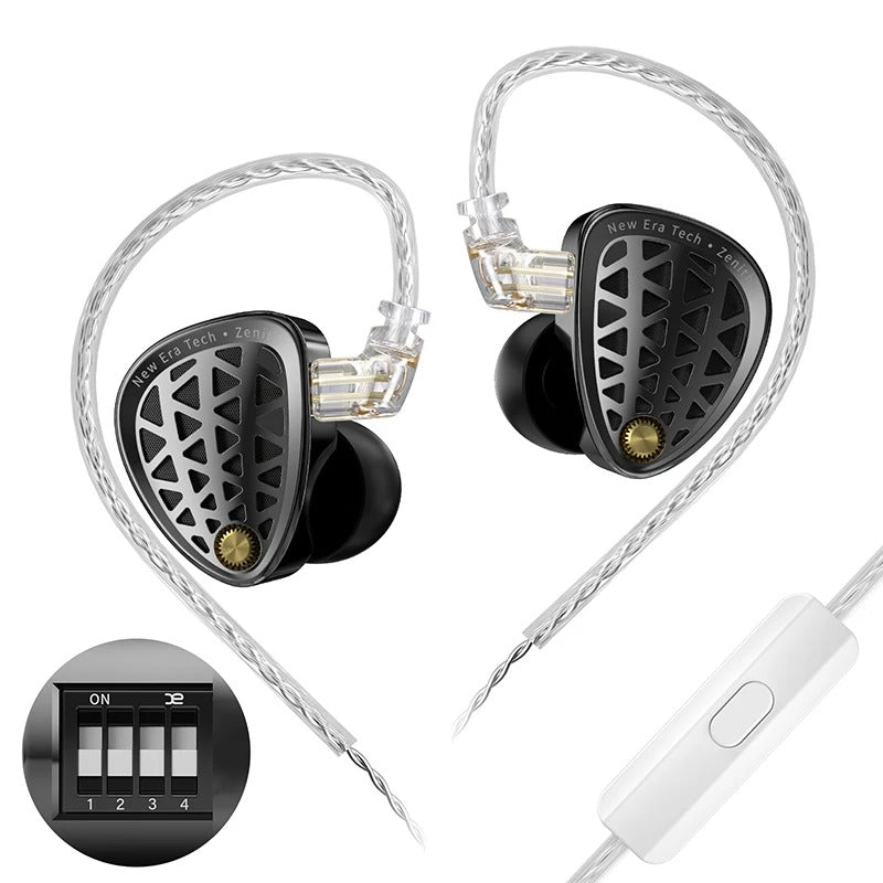 KZ Zenith New Generation Flagship Single DD IEM With Mic