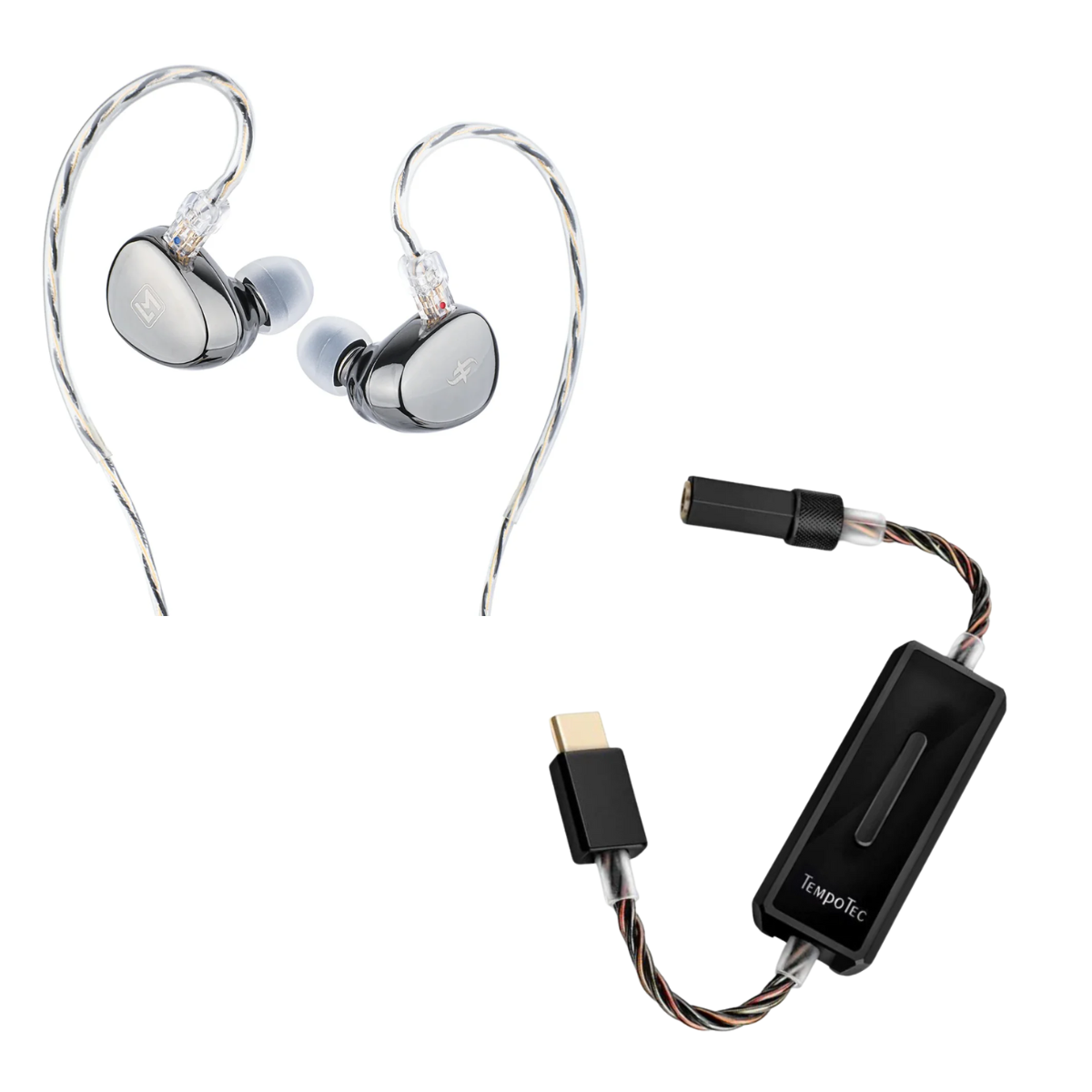 SIMGOT EA500 LM IEM & TempoTec Sonata E35 Portable USB AMP-DAC