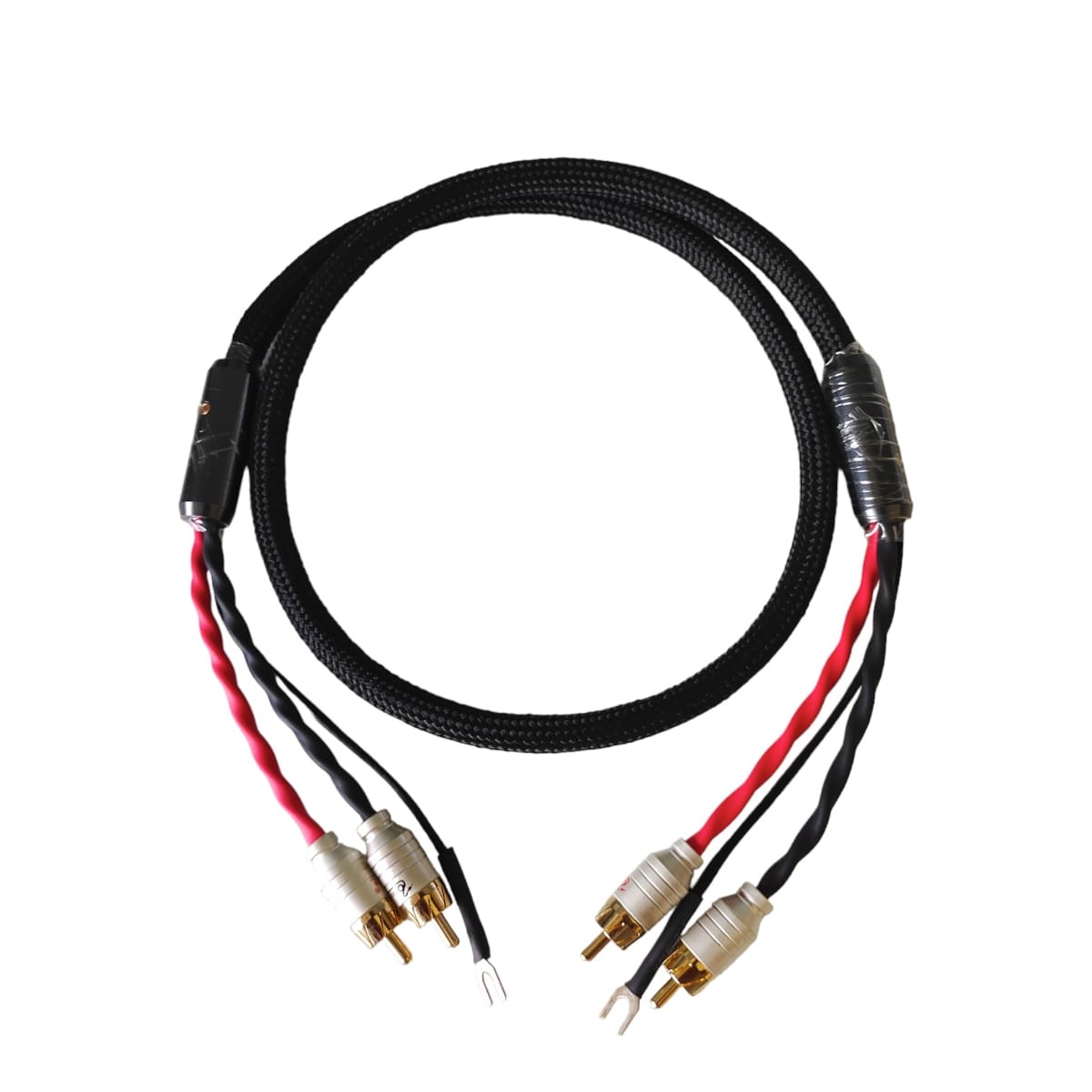EarAudio Ground Patch RCA Male To RCA Male Interconnects Cable