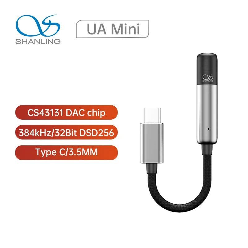 Shanling UA Mini CS43131 Portable USB DAC & AMP