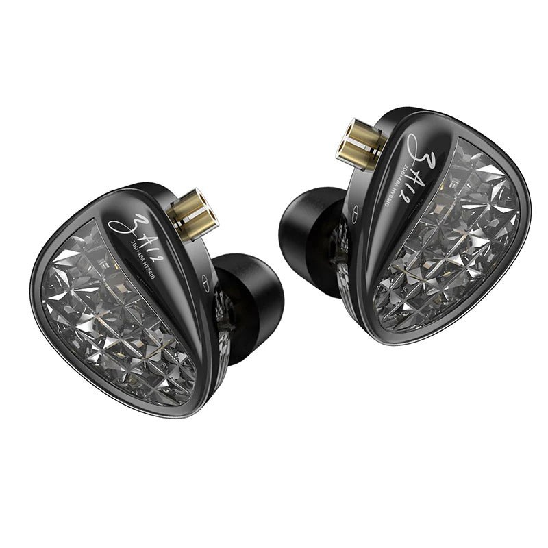 KZ ZA12 2DD+4BA IEM With Mic