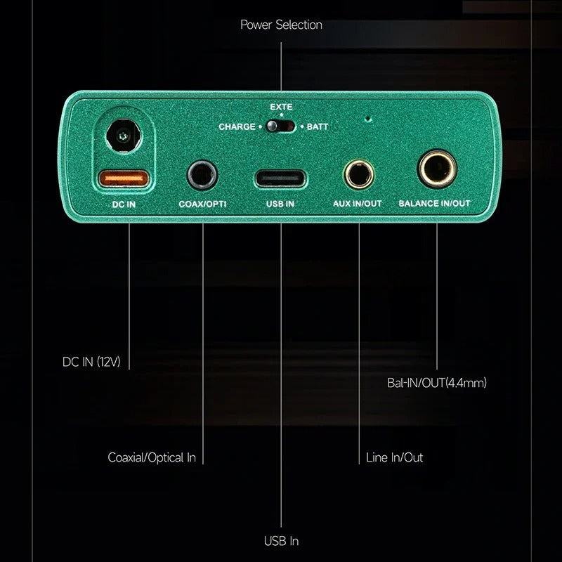 xDuoo XD05T Dual Tube Portable DAC & Headphone Amplifier