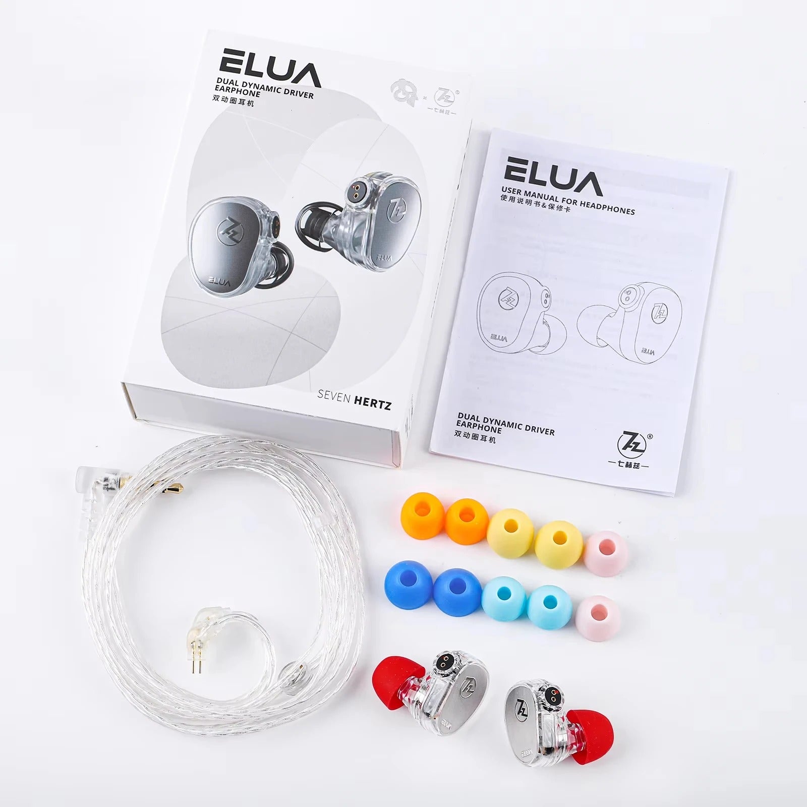 7HZ x HBB Elua Dual Dynamic Drivers IEM