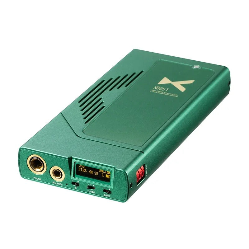 xDuoo XD05T Dual Tube Portable DAC & Headphone Amplifier