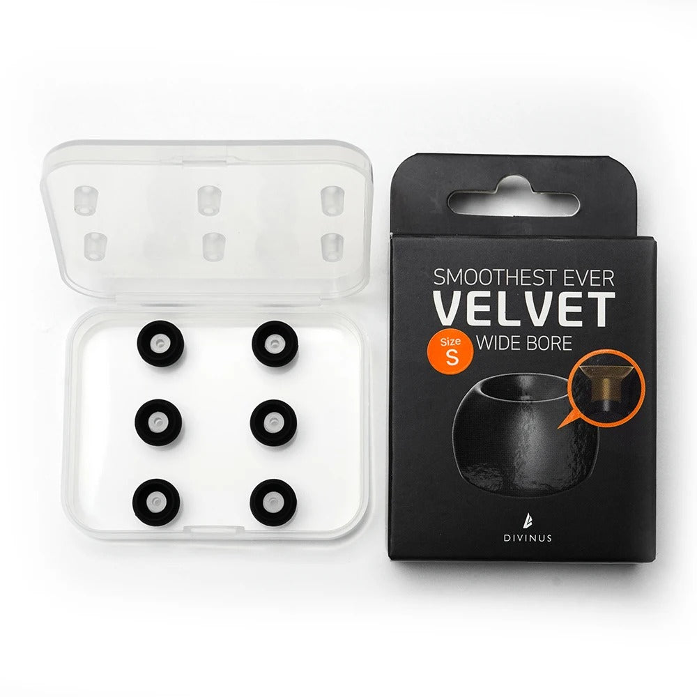 DIVINUS Velvet Wide Bore Silicone Eartips