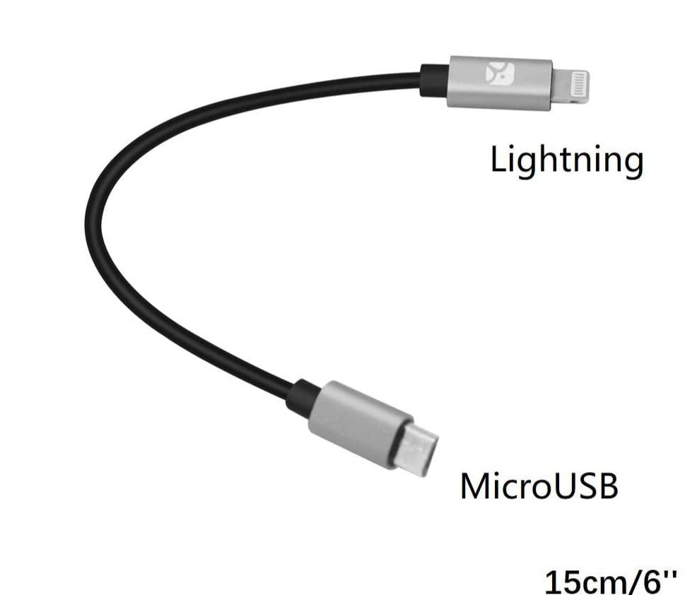 Lightning To Micro USB OTG Cable Online In India