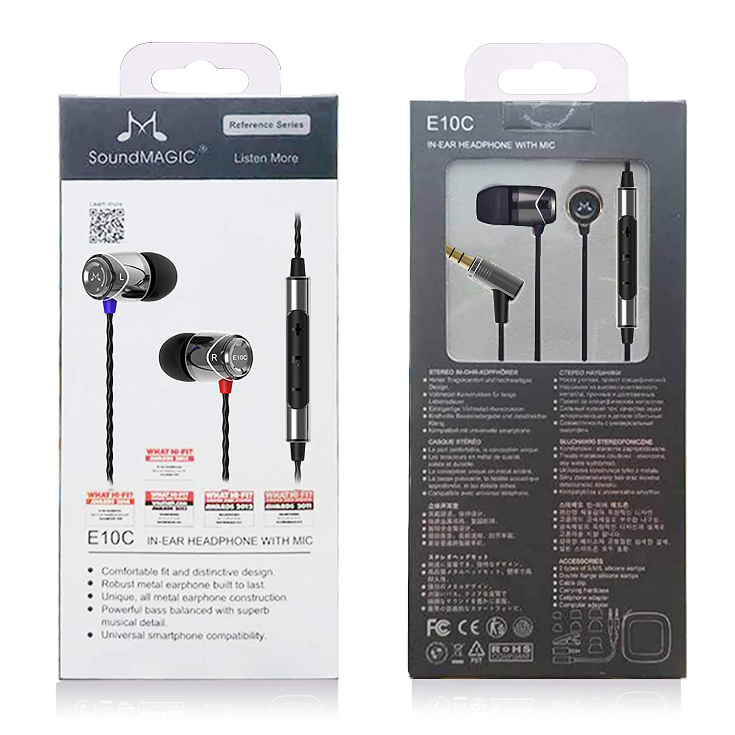 SoundMAGIC E10C Earphone With Mic